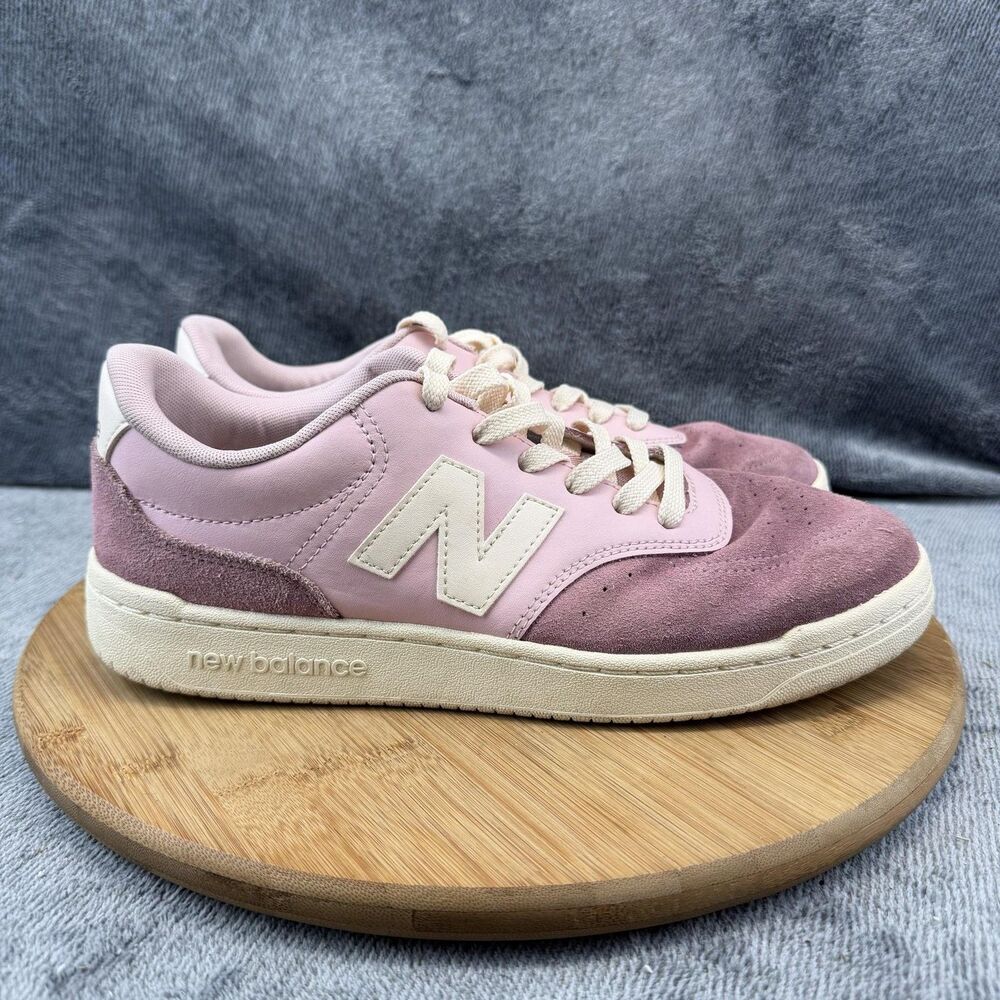 New Balance 80 Shoes Womens Size 10.5 Pink Suede Comfort Sneakers BCW80RP1